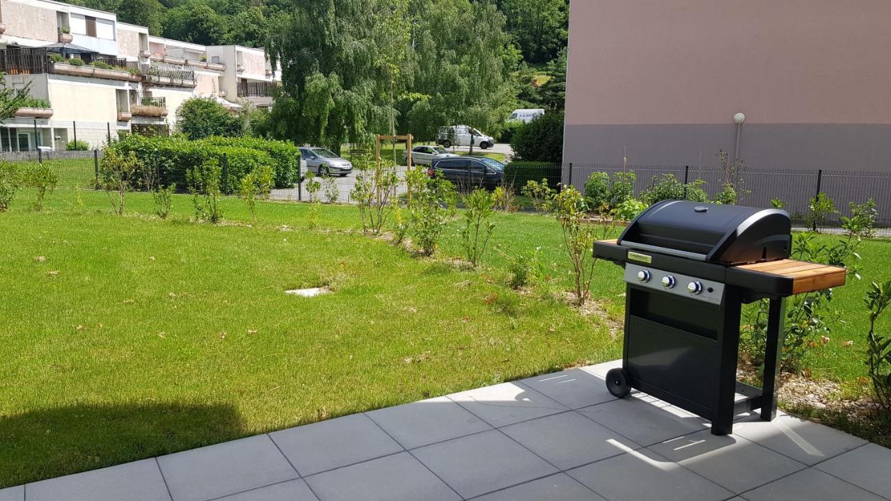 L'Instant Leman - T2 3 Etoiles A 5Min De Thonon Et Evian Avec Terrasse Et Jardin A 100M Du Lac Publier Exterior foto