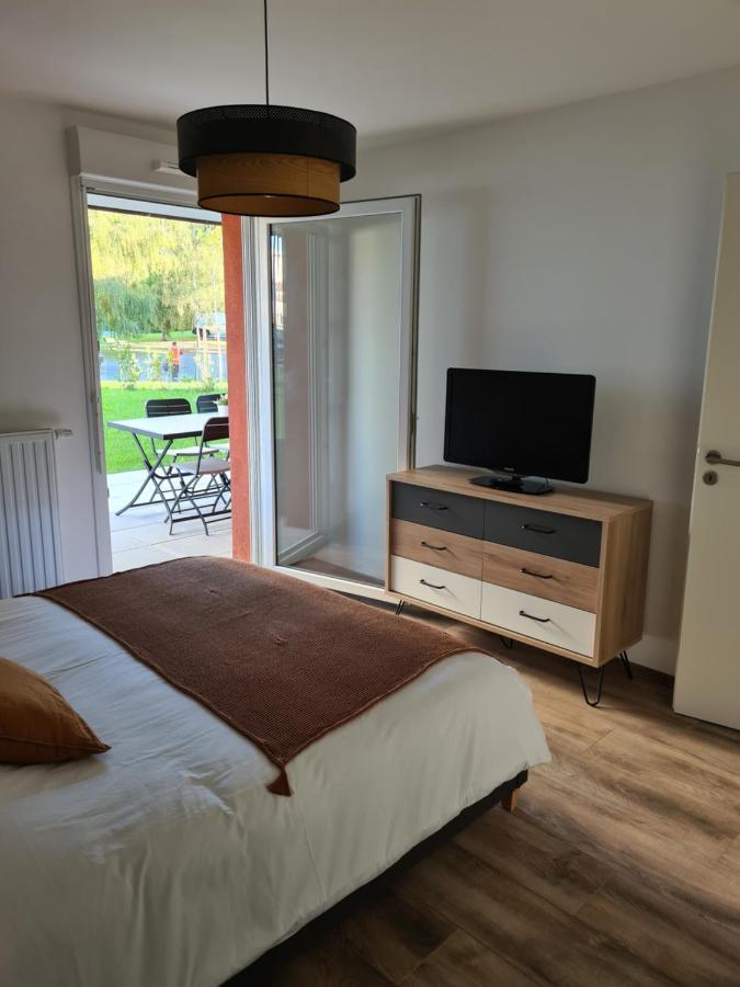 L'Instant Leman - T2 3 Etoiles A 5Min De Thonon Et Evian Avec Terrasse Et Jardin A 100M Du Lac Publier Exterior foto