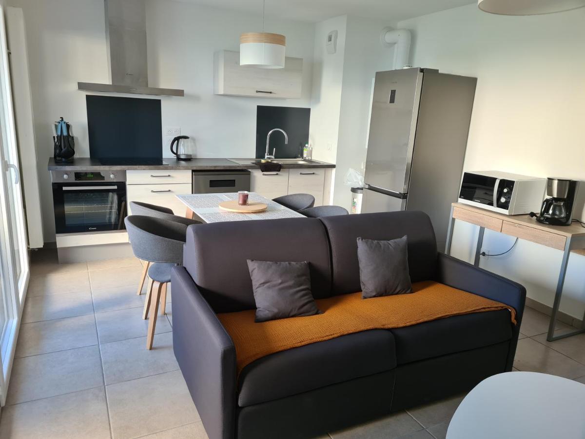 L'Instant Leman - T2 3 Etoiles A 5Min De Thonon Et Evian Avec Terrasse Et Jardin A 100M Du Lac Publier Exterior foto